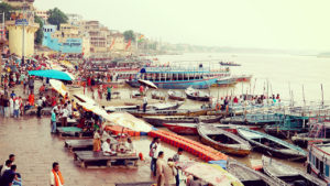 インド バラナシの風景