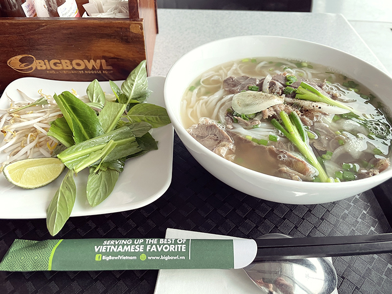 ホーチミン空港のレストラン