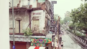 パハールガンジ：ホテルからの眺め