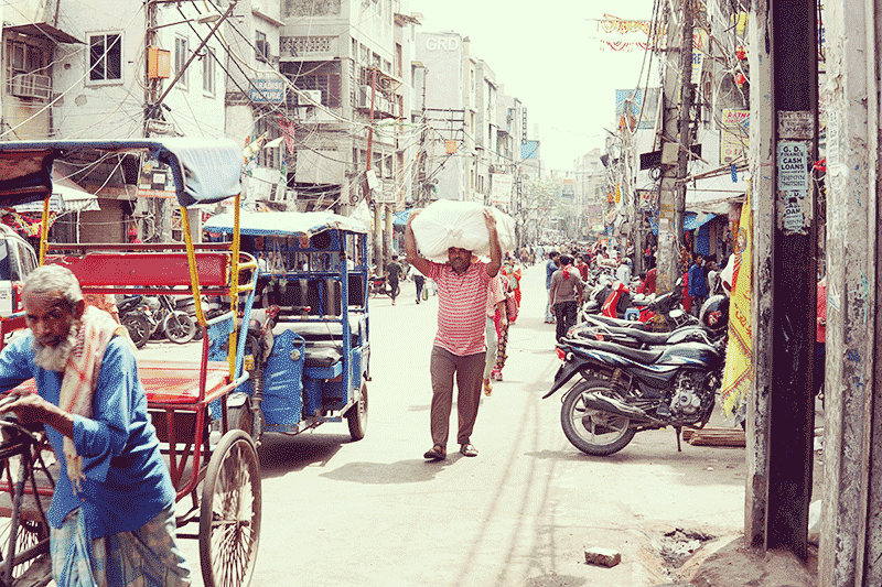 マーケットの風景