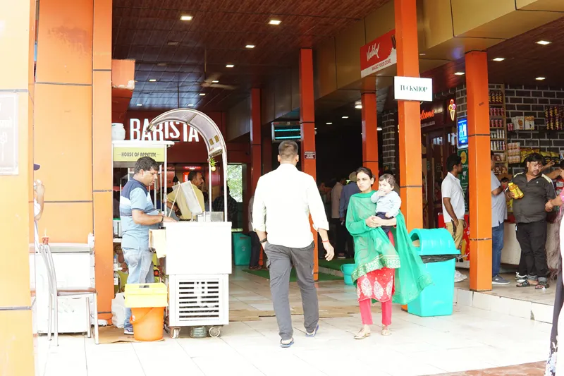 インドのサービスエリア