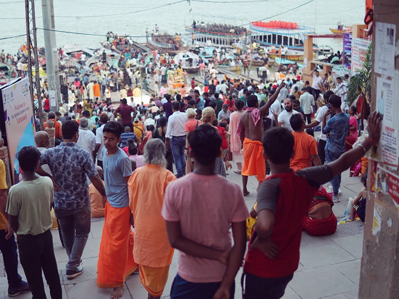 ダサスワメードガートにて