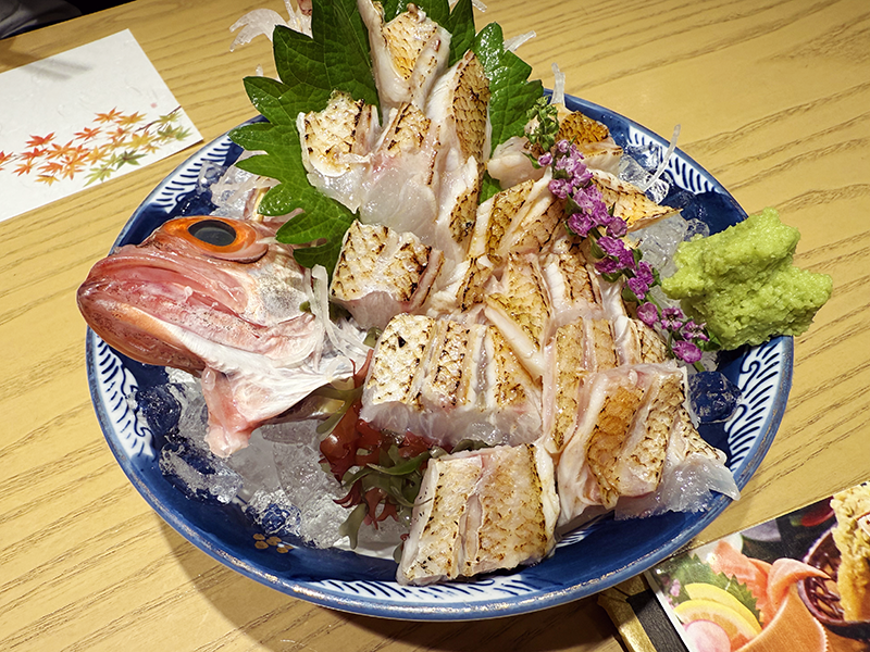 福井駅 海鮮料理 ノドグロの造り